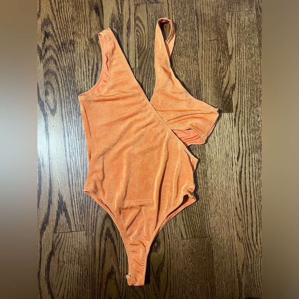 Princess Polly - orange bodysuit